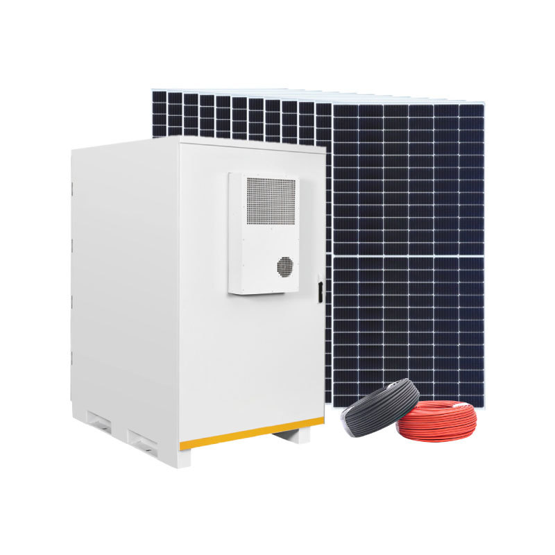50KW 100KWH Photovoltaic Stations Solar Photovoltaic Power Generation