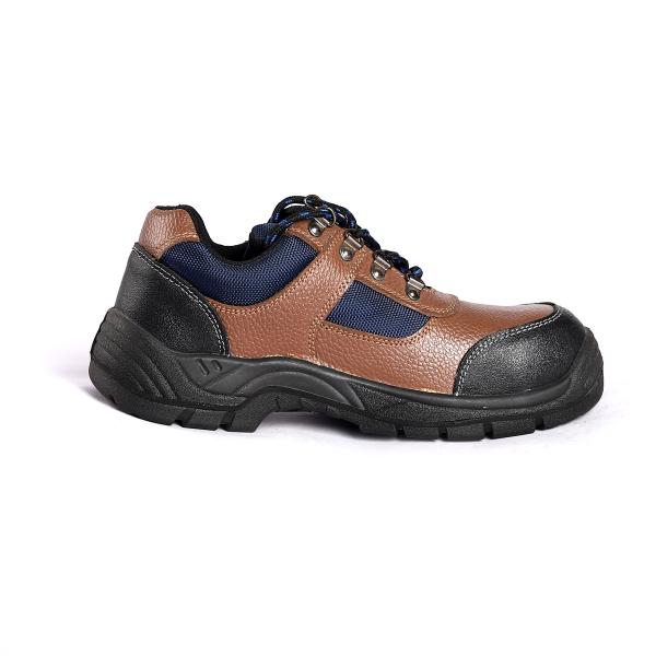 EU 36-47 Low Cut Safety Shoes With Metal Upper Microfiber Leather Mesh Safety Shoes
