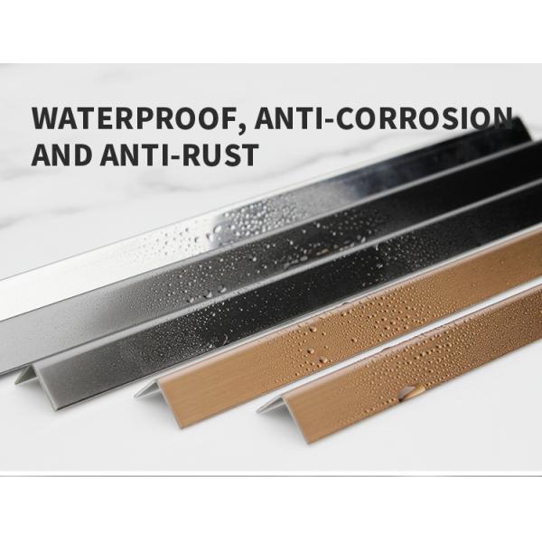 Прокладка отделки SS304L поверхностной 2438mm нержавеющей стали зеркала кафельная кафельная