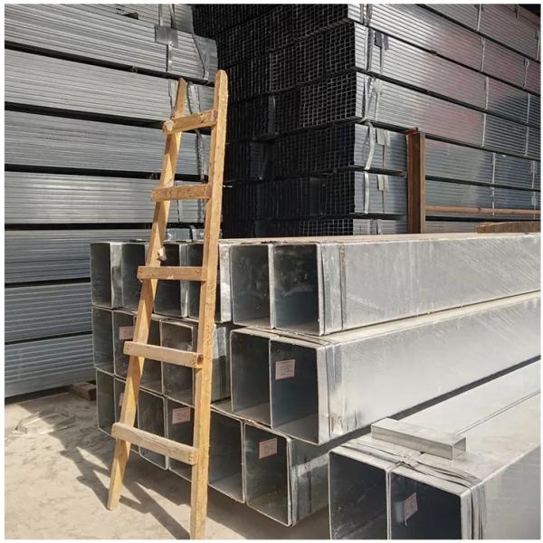 Hot Dipped Weld Galvanized Steel Square Tube Pipe ASTM Q195 Q235 Q345 75x75