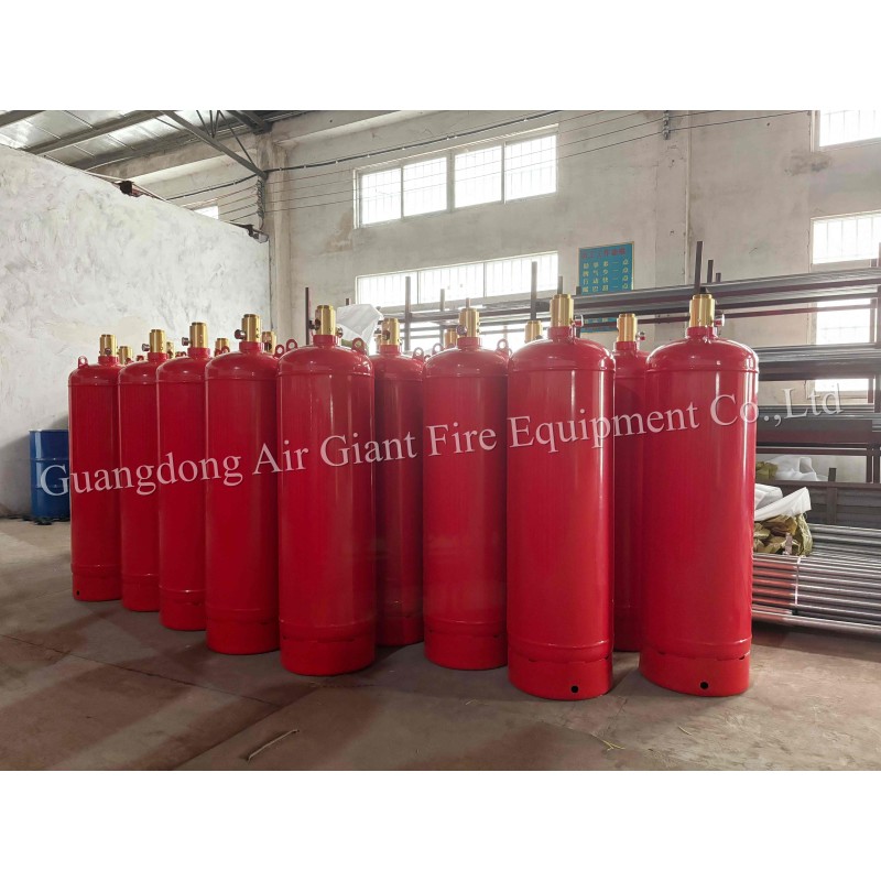 Automatic FK 5-1-12 Fire Suppression System Cylinder Without Pollution For Museum