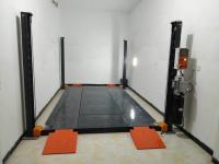 AA4C 4 post 2 cars parking lift auto storage lift four columns automotive lift  2.7T 3.6T