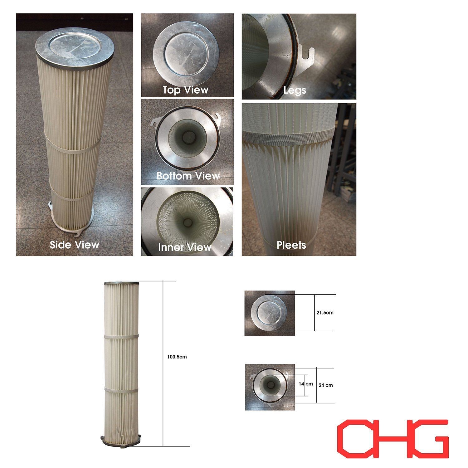 High-Performance Spunbonded Filter Cartridge for Fine Dust Filtration in Pharmaceutical and Powder Coating Applications