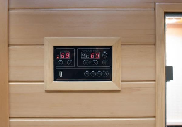 Single and Double Steam Bath Tourmaline Computer Control Panel Sweat Room Home Sauna Room Far Infrared Bathtub Detox