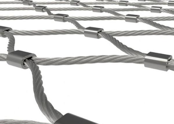 316L Stainless Steel Rope Wire Mesh 2x2 3x3 Hand Woven