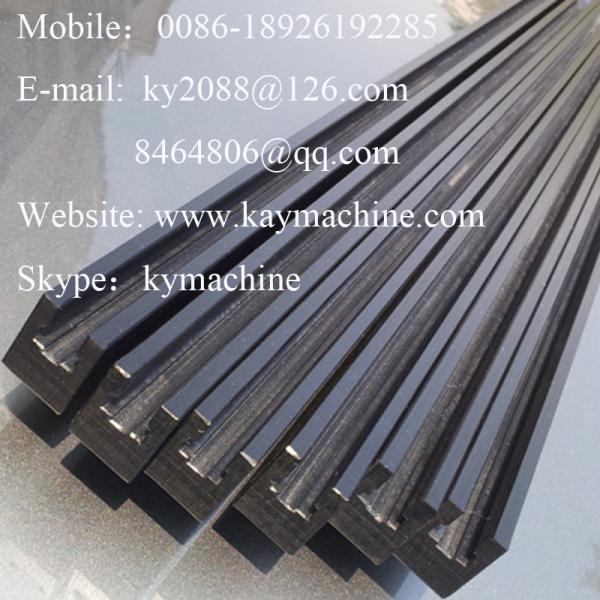 Guide rails for roller chains plastic guide rails China manufacture UHMW-PE chain guides Plastic Sliding Guides Guide rail system   China manufacturer China factory China producer