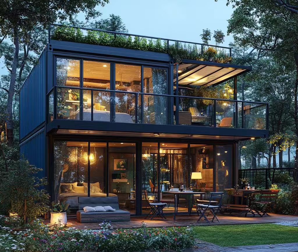 Easily Constructible Prefabricated Luxury Expandable Container Houses