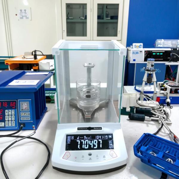 Equipo de ensayo de densidad relativa de geomembrana de materiales plásticos