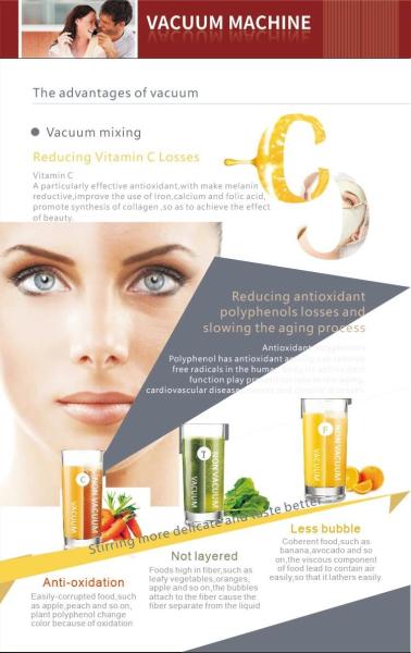 OZEN Vacuum Blender / Vidia Vacuum Blender/ Kuving vacuum blender / Vacuum storage bottle /BPA FREE GK- BLV17
