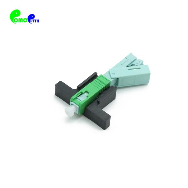 Connecteur rapide de Sc RPA de produits de FTTH disponible pour le câble d'interface de 2x3mm ou de 2x5mm FTTH et le câble de 0.9-3.0mm dans le projet de FTTH