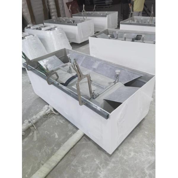 Straight Vertical PMMA Acrylic Freestanding Bathtub with in 1700X750/1700X800X580mm