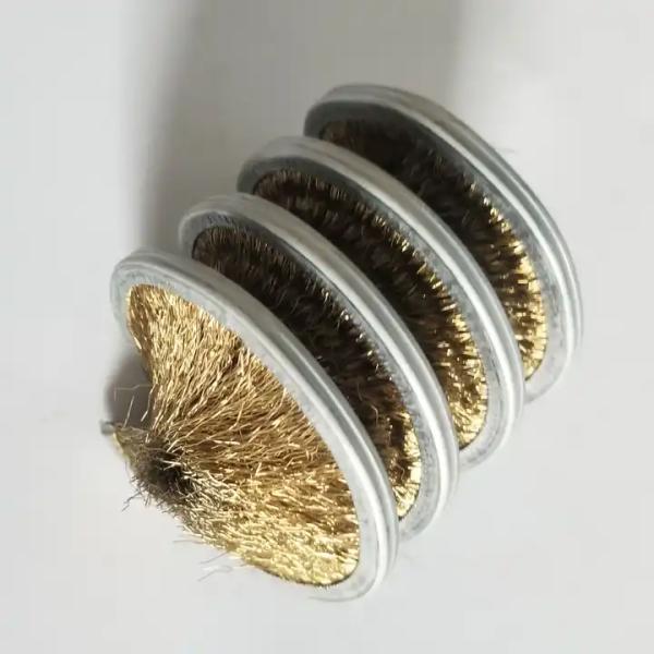 OEM Промышленная спиральная катушка весенняя щетка нейлоновая спиральная щетка для раздевания