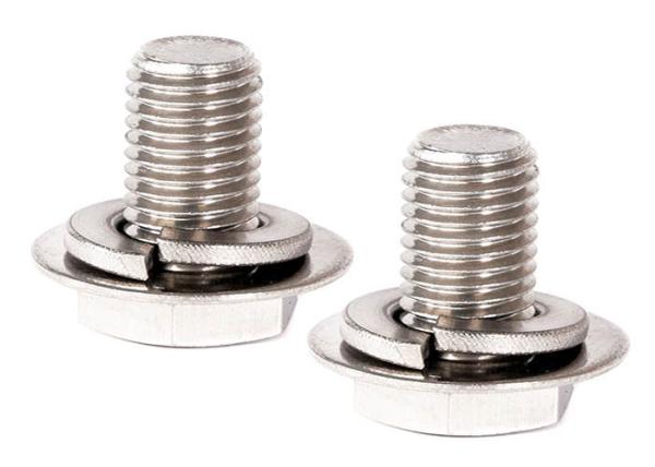 M8 Grade 4.8 8.8 Steel Nickel Plating Hex Serrated Flange Metal Bolt With Full Thread DIN6921