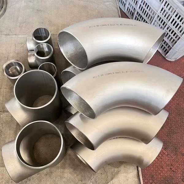 Титан Gr12 проталкивает локоть LR ASME B16.9 ti Gr12