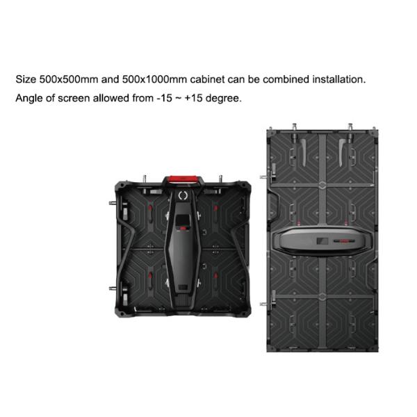 P2.97 Indoor Rental LED Display Panel for Activity Stage Flat and Curved Screen
