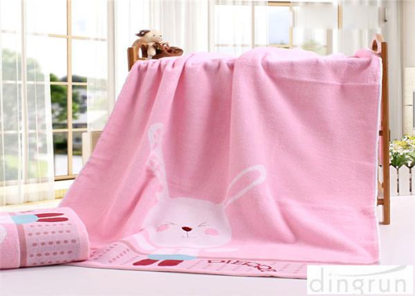 Super Soft Kids Bath Towels , Quick Dry Bath Sheet Various Colors