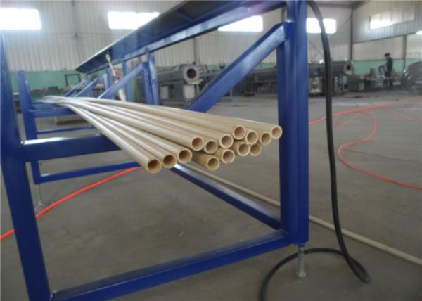 Linha plástica da extrusão da tubulação do PVC SJSZ51/105 para a fonte & a água de esgoto de água da agricultura