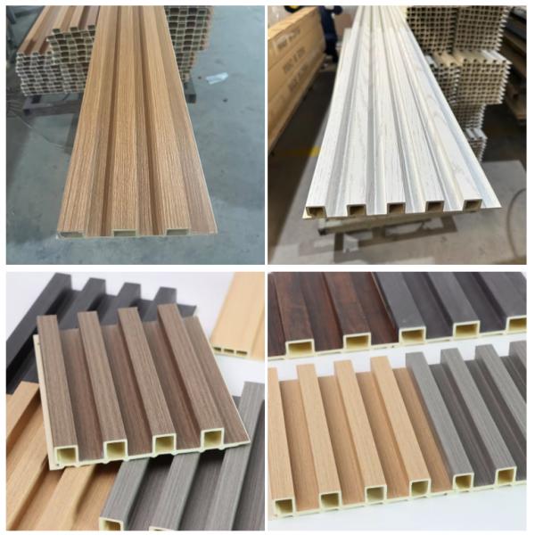 Wooden Grain Design Wpc Wall Panel Interior Decoration 160*24