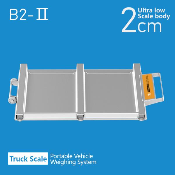 Aluminum Heavy-Duty Construction Axle Weighing Pads/Vehicles Scale/Truck/Car Scales with PDA