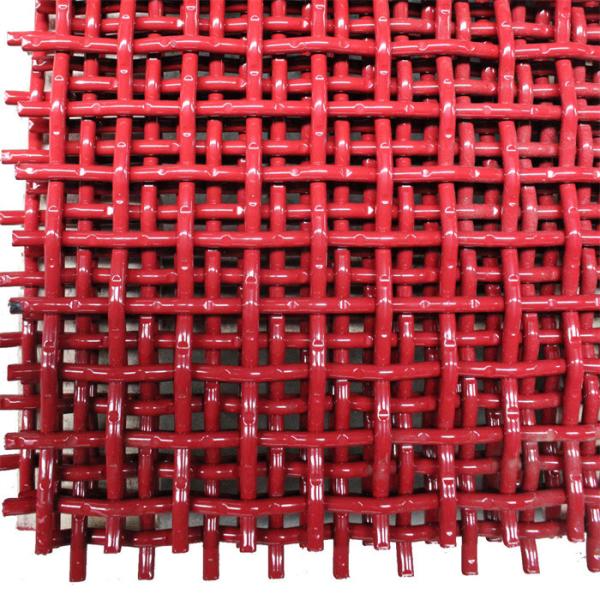 8-10 Mesh 5mm Wire Diameter 2x12 MM 316/316L Crimped Stainless Steel Woven Wire Mesh