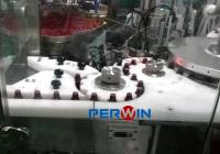 Máquina de obstrução e de selagem pequena de alta velocidade do engarrafamento de Vial Filling Line/vidro