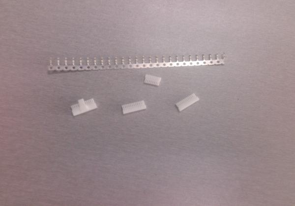 1.0mm pitch housing with PA66 material wire to board connector type without lock