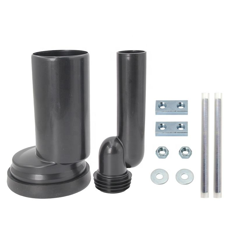 High-End Black Offset Tube Toilet Tank Hot-Selling Market Project Drainage Pipe Products