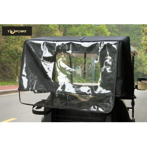 Eco - Friendly Colorful 2 Seater Golf Cart , Battery Low Speed Electric Vehicles