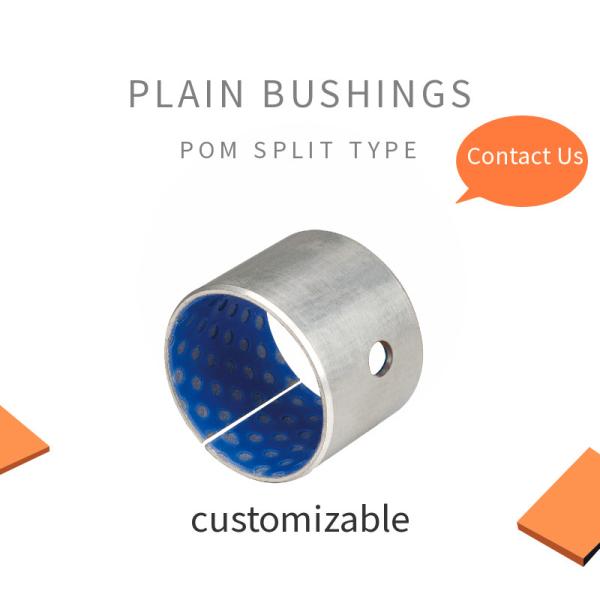 Filled Acetal Pom Steel & Bronze Split Bearings Composite Sliding Bearing - Meat Slicer Bushing