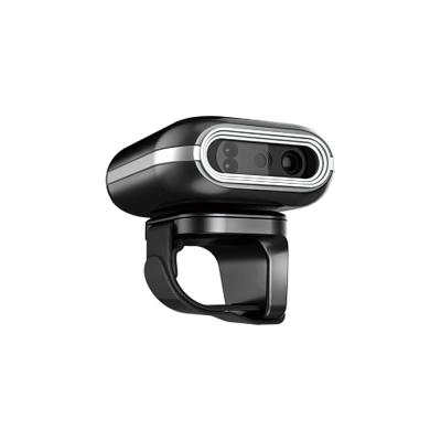 Leitor Wearable do código de barras do bolso do diodo emissor de luz do anel 6500K do mini varredor do código de barras de 300dpi BT