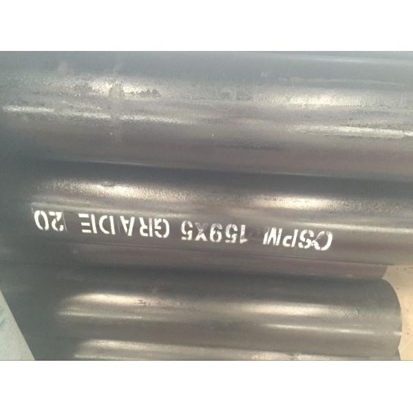 GB / T 8162 Seamless Carbon Steel Pipe Grade 20 Blank And Black Painting