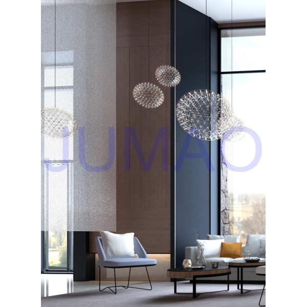 Lead Free Metal Curtains Hanging Beads , Nickle Coated Metal Bead Chain Curtain