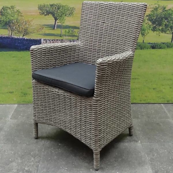 Wholesale Outdoor GardenRatten Chair Grey