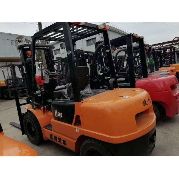 Dependable Hangcha H30 Hangzhou Diesel Used Forklift with 5570 KG Weight