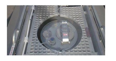 C801tb-500 Carbon Steel Tank Manhole Cover for Tanker Truck Trailers