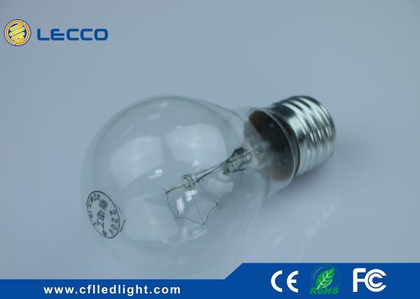100 Watt Traditional Incandescent Light Bulbs E27 A60 Nickelplated Aluminum