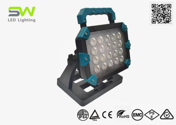 Lumière d'inspection de site rechargeable de 6000 lumens avec batterie d'outil Makita 18V 20V