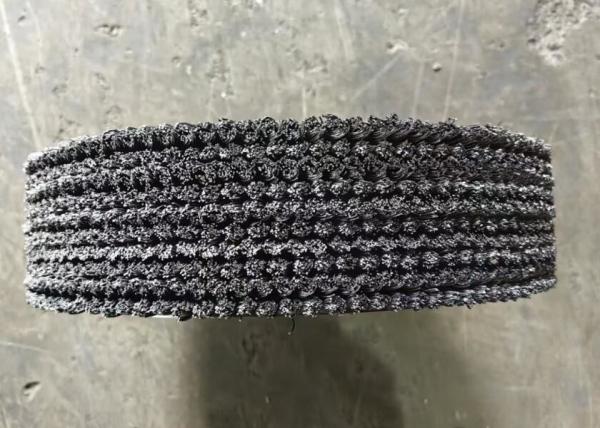 Heavy Duty Twisted 18 Inch Knotted Wire Wheel Brush Roller For Rust Removal