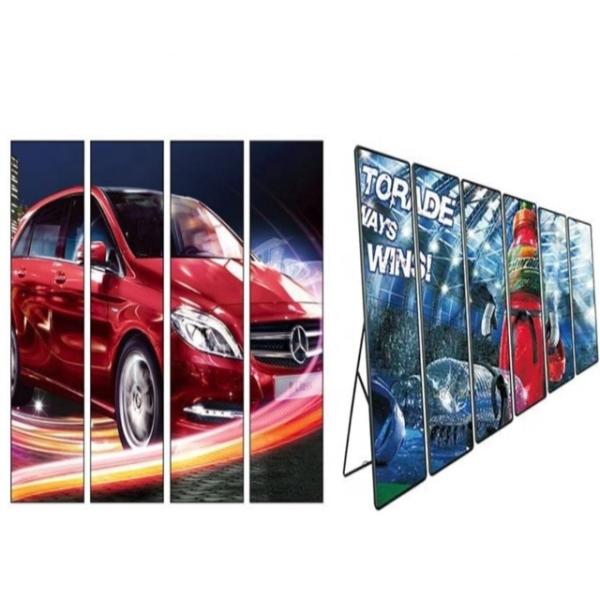 LED Video Panel Rental , P2.5 P3 LED Poster Screen For Exhibition Advertising