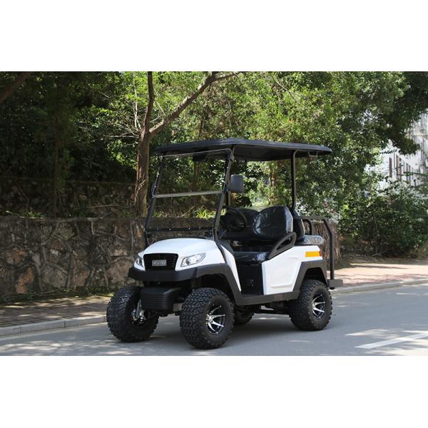 2 + 2 Carro de golf eléctrico para campo de golf, recreación fuera de la carretera con batería troyana