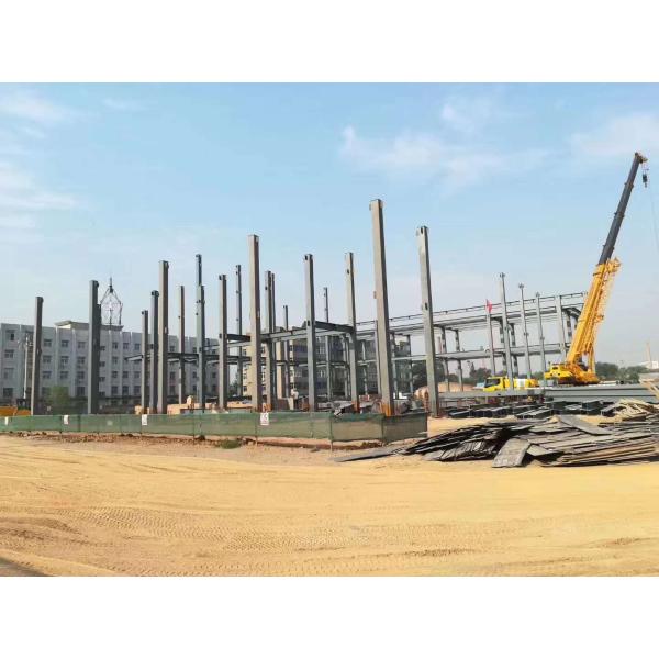 Железный каркас Q355B высокого гаража Builidings стабилизированного для автостоянки