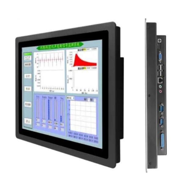 17 polegadas de alto brilho luz solar legível IP65 impermeável Industrial PC touch screen