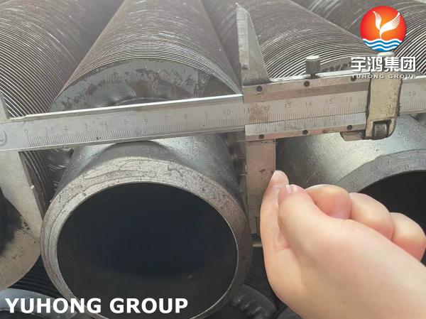 ASTM A210 A1 熱交換器用高周波溶接式フィニングチューブ