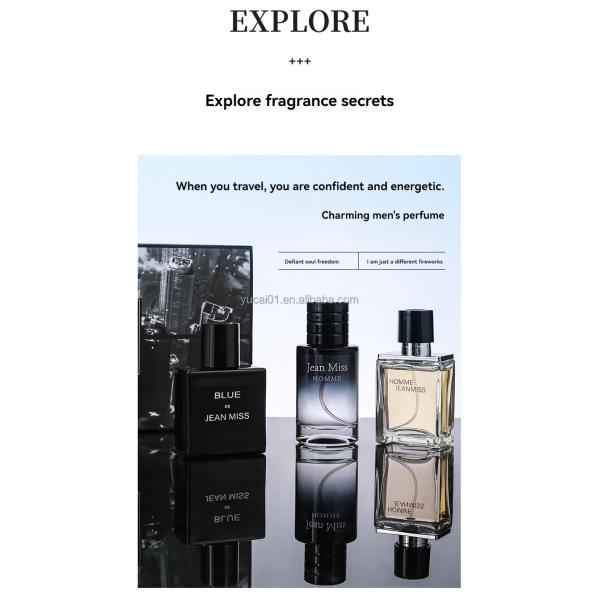 Fresh Florals Private Label Men's Luxury Collection Perfume Set Highly Customized Gift