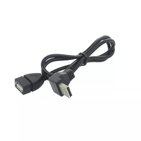 90 Degree Straight USB 2.0 Data Transfer Cable 1m 1.5m 2m Length