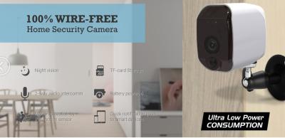 as câmeras de segurança interna escondidas 960P, sistemas IP65 da câmara de vigilância da casa protegem contra intempéries