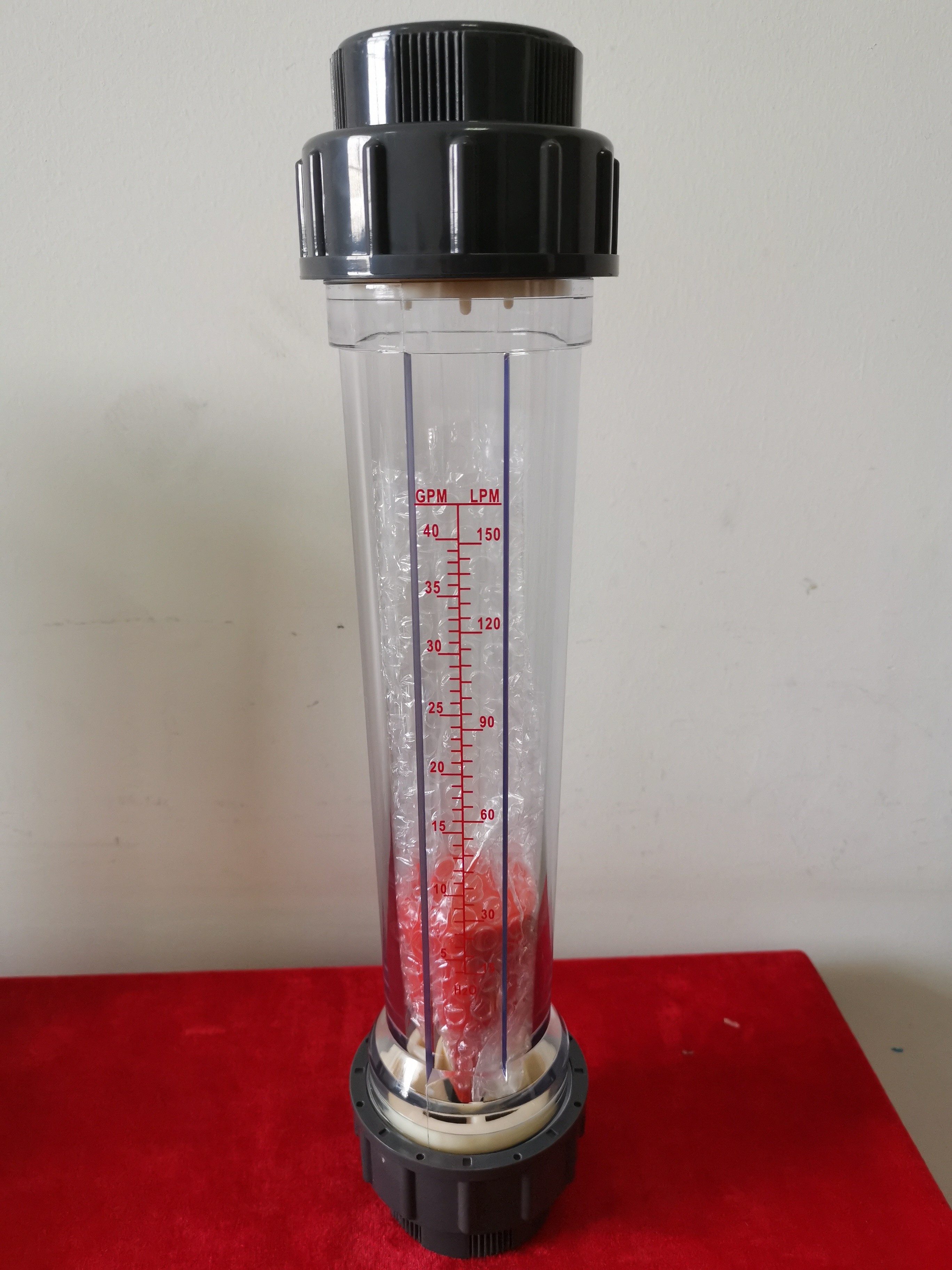 4% Accuracy Plastic Water Flow Meter 1/2 inch-6 inch Connection Female Thread or Flanged