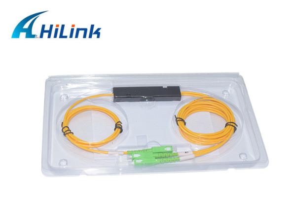 Estabilidade alta 1310nm 1490nm 1550nm da fibra ótica do WDM do ABS FWDM 2 anos de garantia