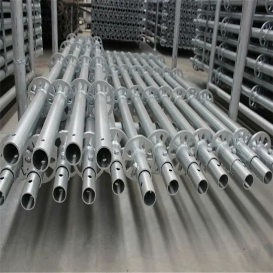 Q355 Steel Ringlock Ledger Head with Quick Locking Assembly Type and Self-Weight≤20kg