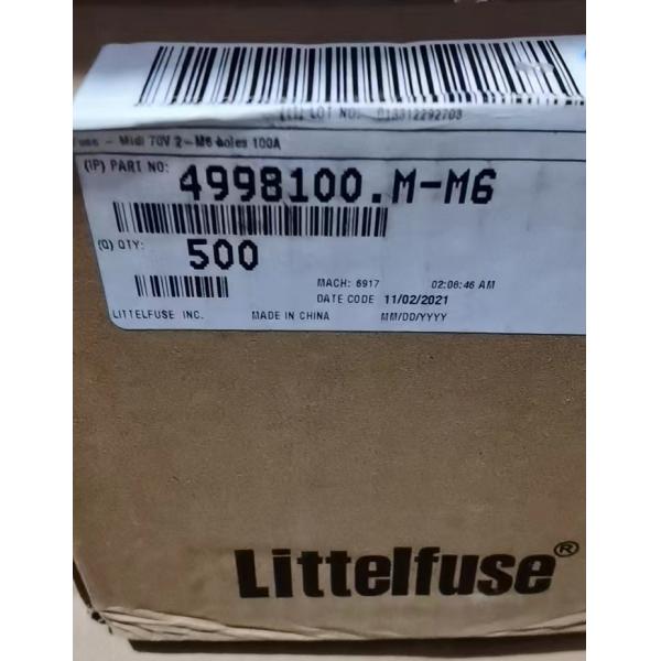 Автомобильные 04998 взрыватель M6 70V 100 Amp Littelfuse MIDI для газонокосилки SUVs тележек автомобилей